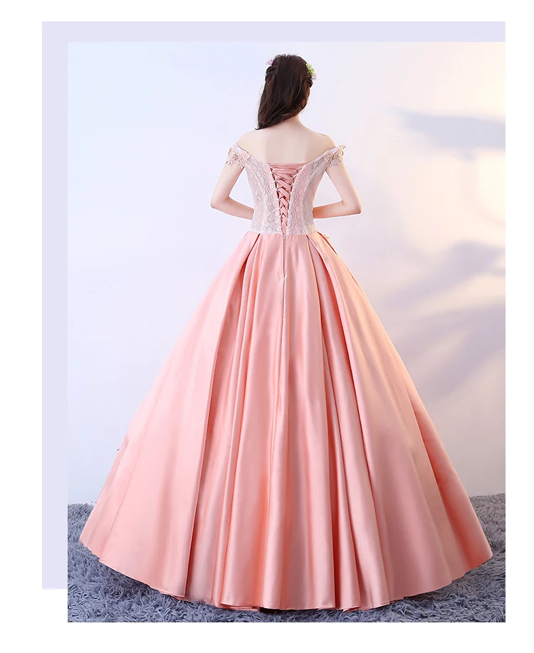 Коралловое бальное платье для девушек атласное 15 лет 2018|vestidos para quinceaneras|quinceanera ball