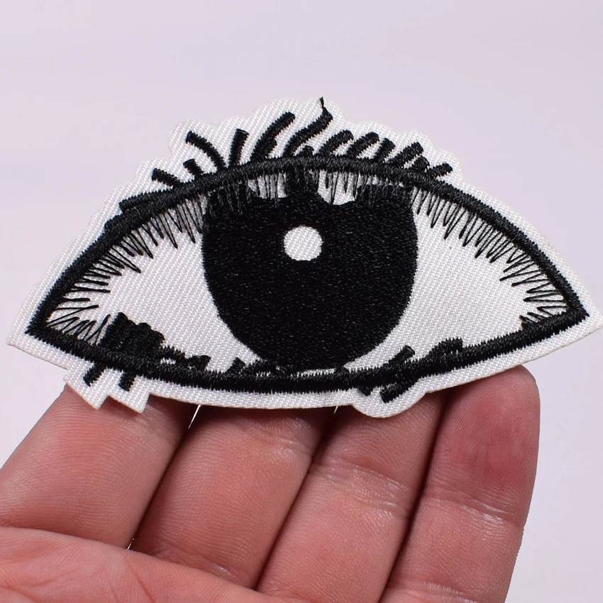 Белые глазные Глазные яблоки Татуировка wicca оккультный готический панк ретро