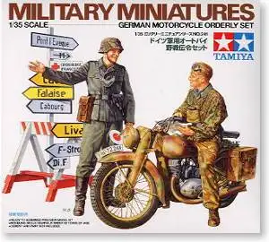 TAMIYA модели масштаба 1/35 Вторая мировая война немецкая армия почтовая команда