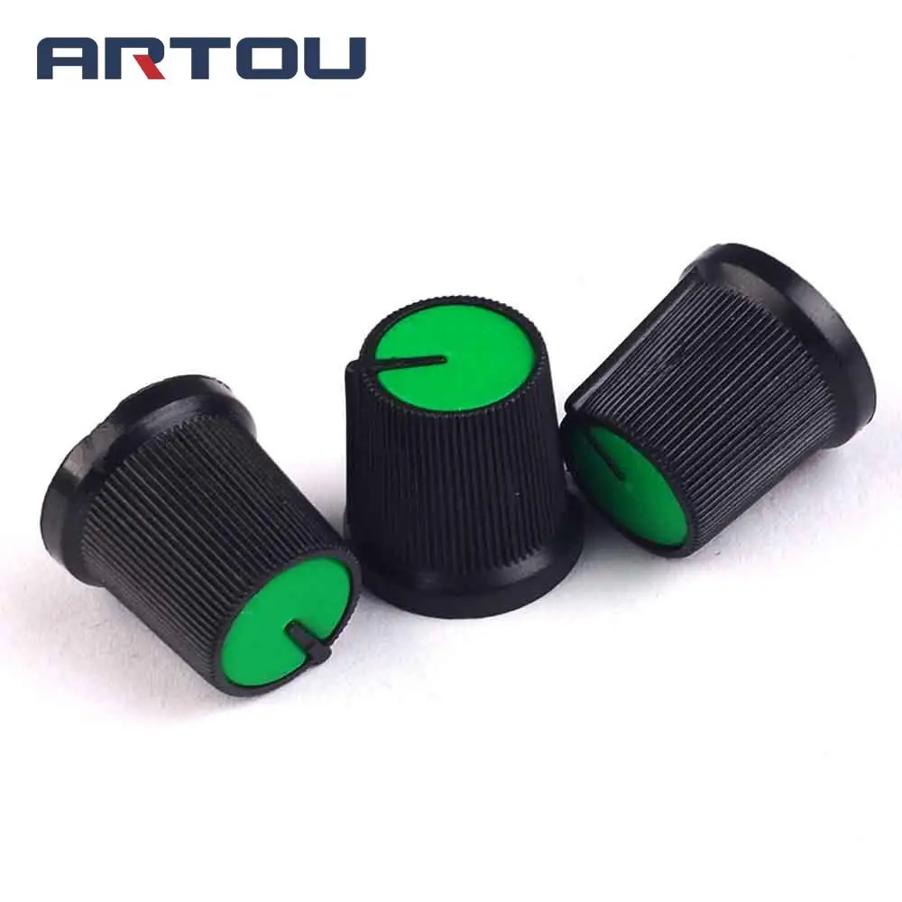 Пластиковые ручки потенциометров для одиночных и двойных 10 шт.|potentiometer knob|knobs for