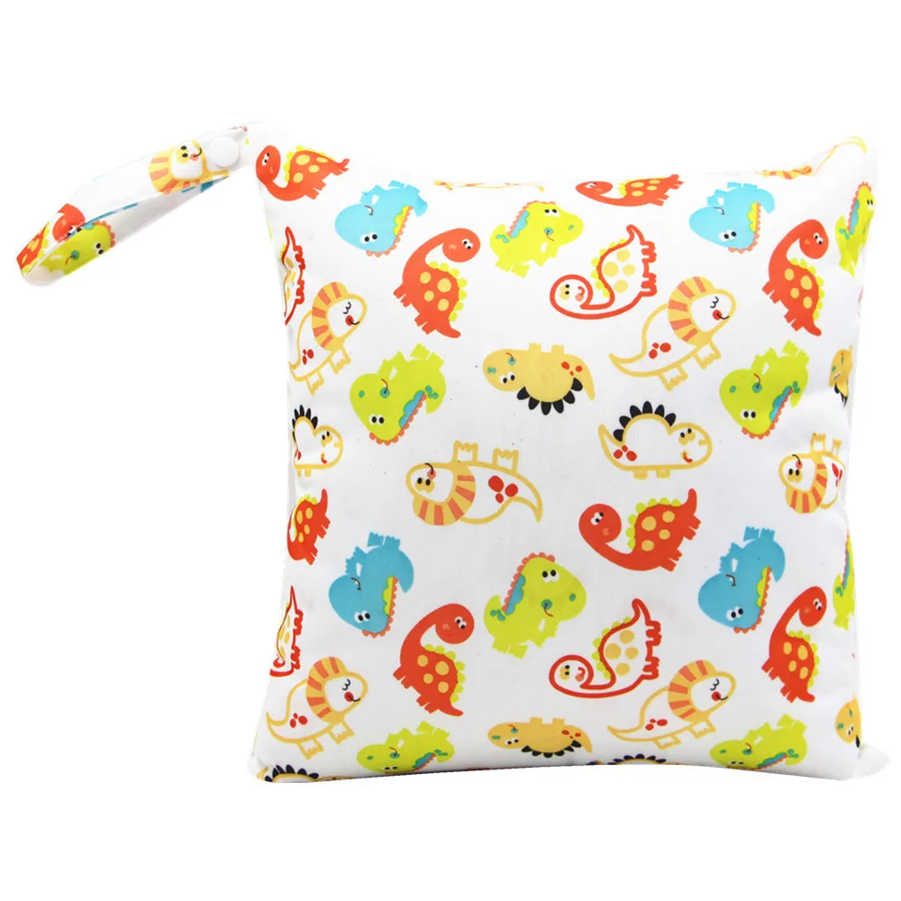 Сумка для детских подгузников многоразовая водонепроницаемая с рисунком