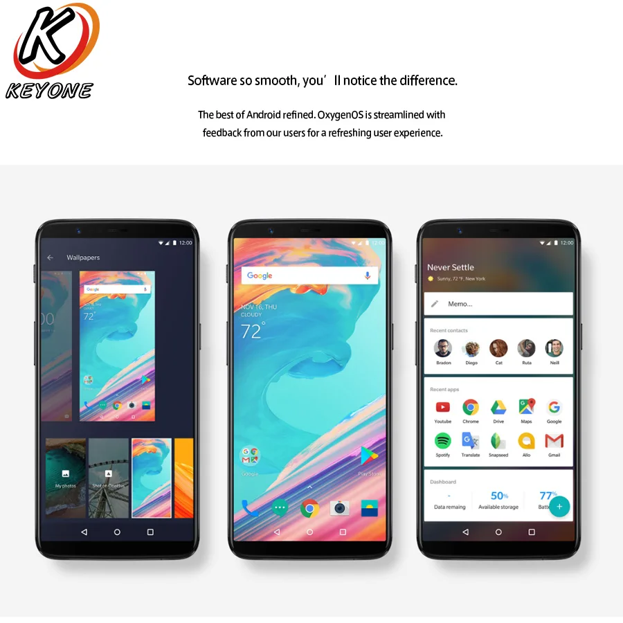 Оригинальный мобильный телефон OnePlus 5 T 4G 6 01 &quot6 ram 64 rom Snapdragon 835 Octa Core 18:9 экран 20MP + 16MP