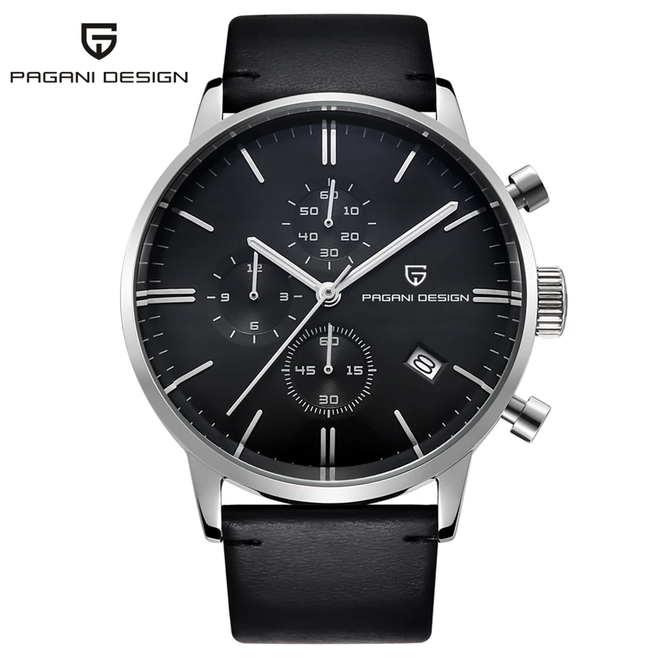 Relogio Masculino PAGANI DESIGN Brand Luxury Watch Men Fashion Waterproof Chronograph Sport Quartz Wristwatch Clock Montre Homme enlarge