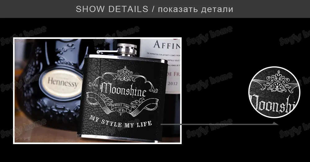 Mealivos портативная фляжка из нержавеющей стали 6 унций, посуда для напитков, бутылка для виски с серебряным штампом, кожаная упаковка, подарки