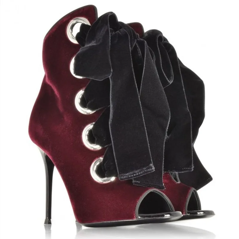 2019 г. Новинка однотонные замшевые пикантные женские ботильоны на высоком каблуке