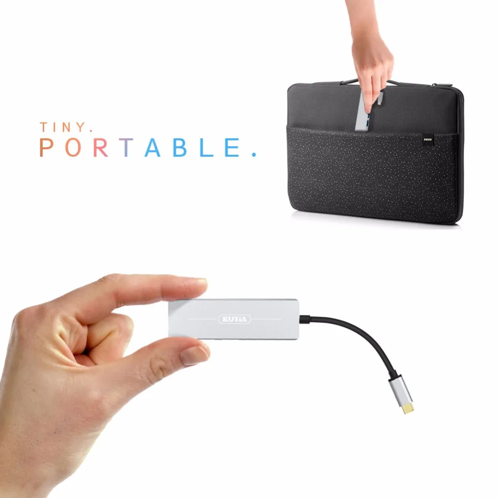 USB C 3 1 type c адаптер 5 в usb-c к hdmi для MacBook Pro chromebook note 8 thunderbol samsung galaxy s9 | Электроника