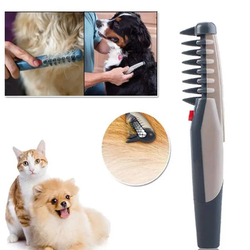Безопасно Авто Pet расческа для собаки гребни ухода за шерстью животных порезы