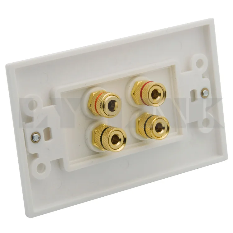 4 порта домашний кинотеатр объемный звук звуковая коробка динамик банан