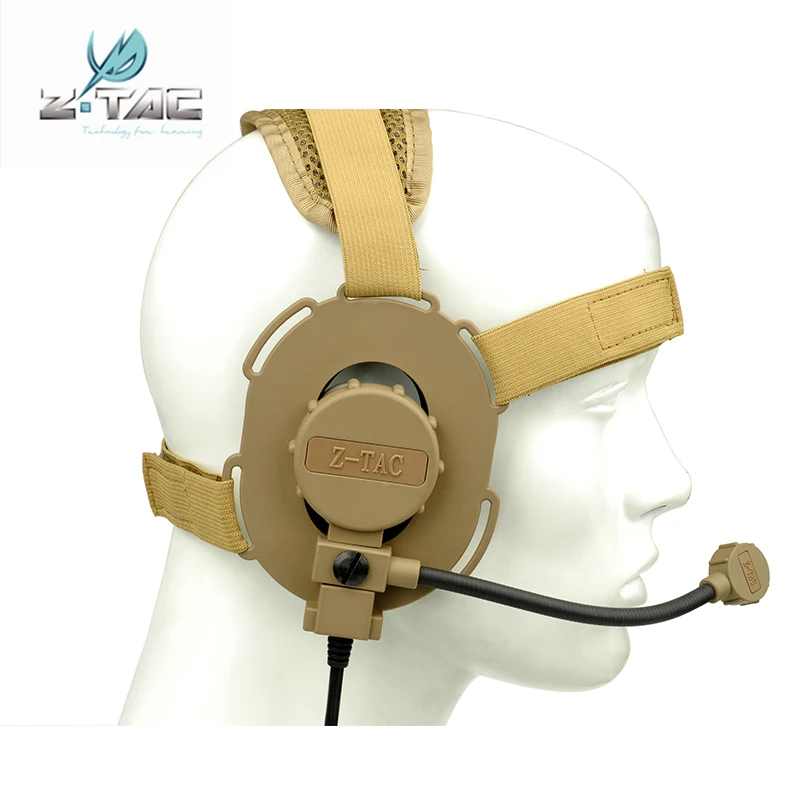 Наушники Z Tactical Airsoft Bowman Evo III PTT Midland для стрельбы наушники Arsoft ipsc Softair Z029 DE + Z112KEN|headset