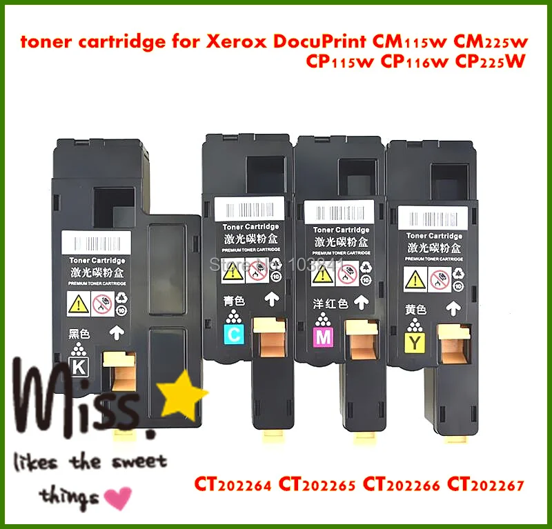 Совместимый тонер картридж для принтера Fuji Xerox DocuPrint CM115w CM115 CM225w CM225 CP115w CP115 CP116w CP116
