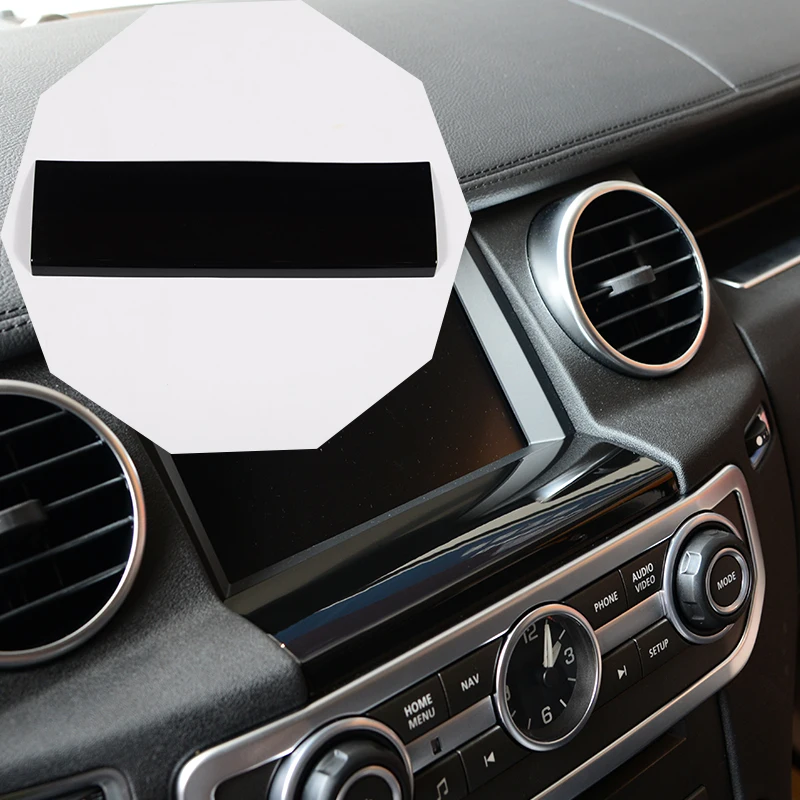 1 шт. GPS Экран ниже Панель накладка наклейки ABS хромированный для Ленд Ровер