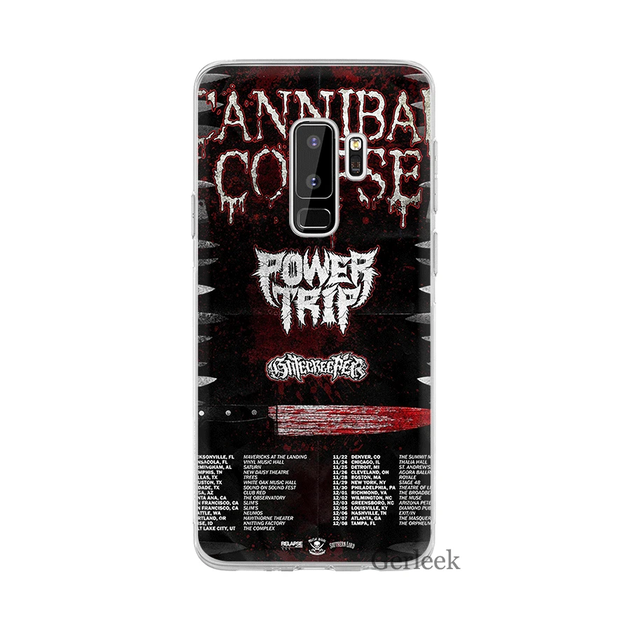Desxz Cannibal Corpse Phone Case For Samsung Galaxy S3 S4 S5 S6 S7 Edge S8 S9 S10 S10e Plus Note 8 9 Cover | Мобильные телефоны и