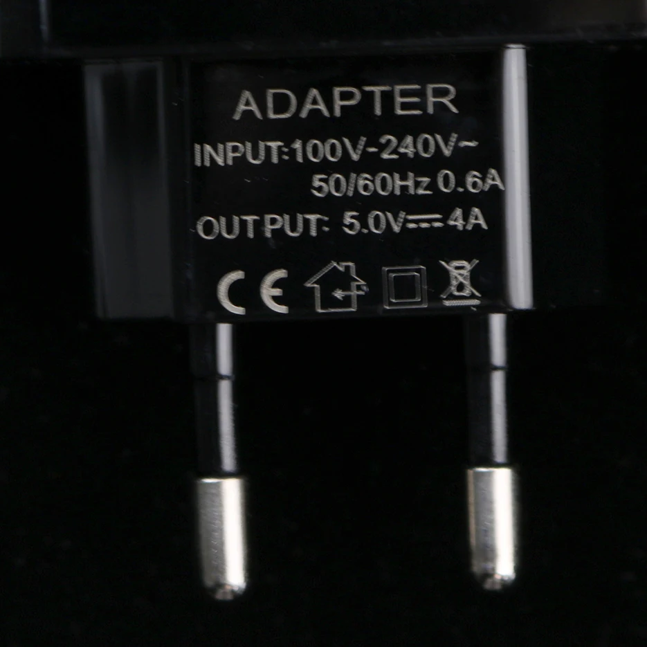 4 USB адаптер переменного тока зарядное устройство для телефона 5 V/4A EU US быстрая