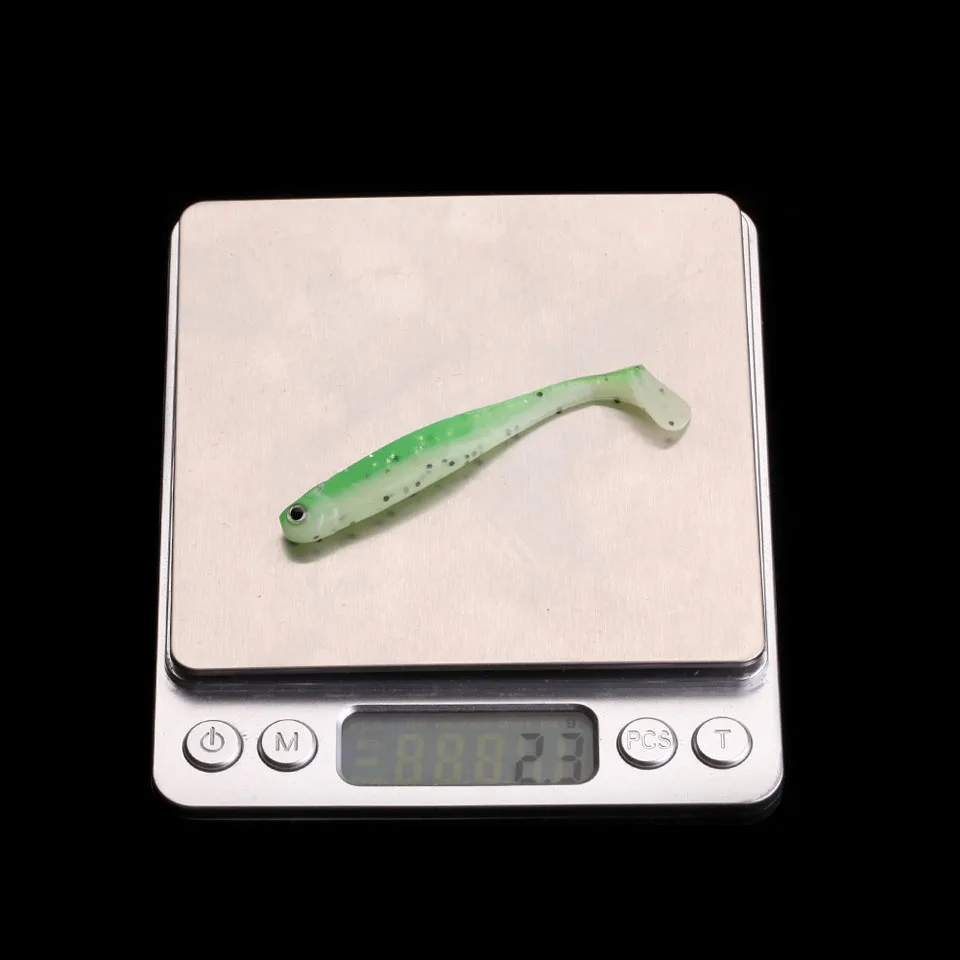 WALK FISH 4 шт./лот 7 см 2 3 г ручная Мягкая приманка для рыбной ловли силиконовая окуня