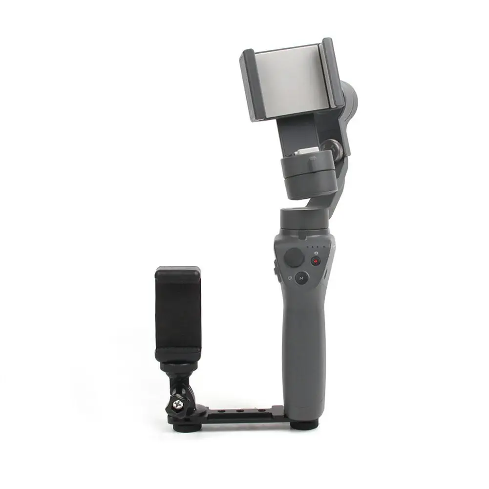

RCtown Smartphone Clip Holder Monitor Extension Bracket Support Mount Stabilizer for DJI OSMO Mobile 2 D30