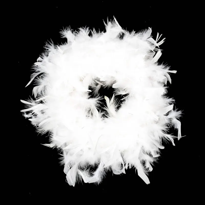 1 предмет пышная ручной работы страусиные перья Боа Шарф одежда для свадьбы