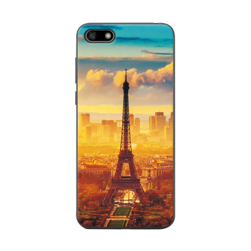 Exotic Natural Landscape Soft TPU Phone Case For Huawei Y5 Prime 2018 Back Cover Silicone Y 5 Shell 5.45&quot |