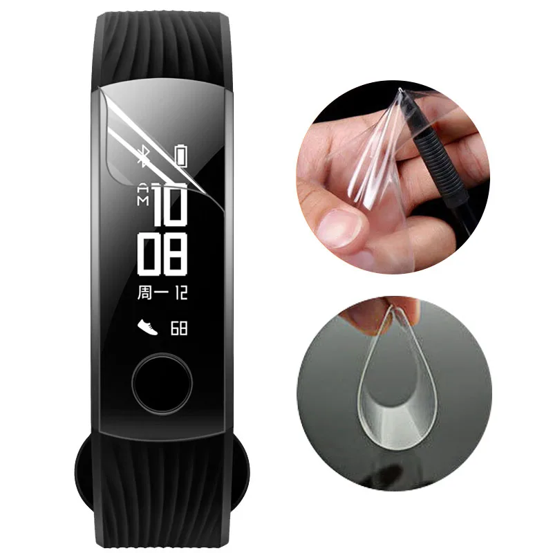 5 шт./3 шт./2 шт. для Huawei Honor Band 3 защитная пленка экрана Молодежные Смарт часы мягкая