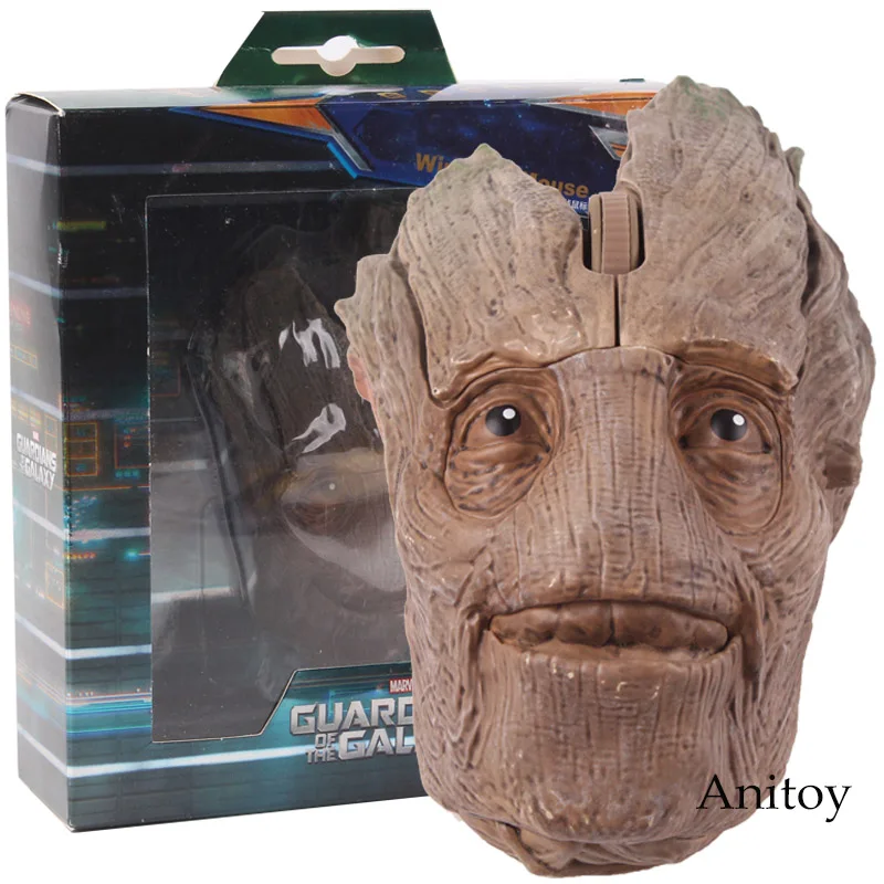 Tree Man Мстители игрушки Железный человек MK46 MK50 пантера звезда Властелин дерево человек Муравей военная машина фигурка беспроводная мышь компьютерная игрушка - Цвет: Tree Man
