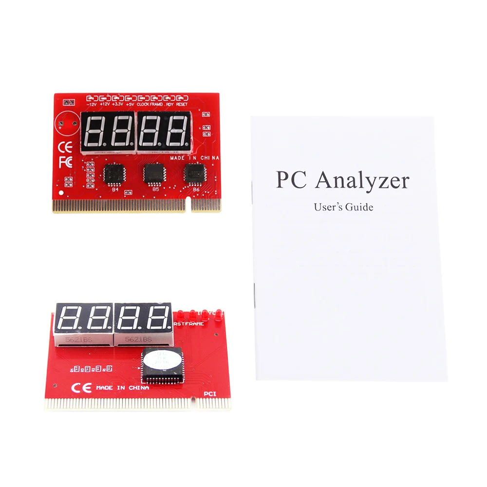 Компьютерная плата PCI POST материнская светодиодная 4-разрядная диагностическая