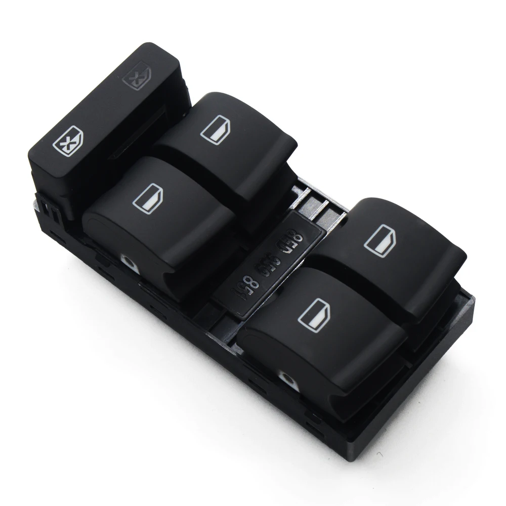 Кнопка переключателя стеклоподъемника Hiqh для AUDI A4 B6 2003- B7 SEAT Exeo 8E0 959 851 855 8E0959851B |
