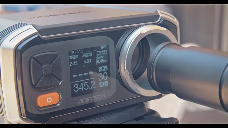 Magorui AC6000 BT Скорость ometer съемки Тесты Bluetooth страйкбол пуля Пневмопушка тестер для
