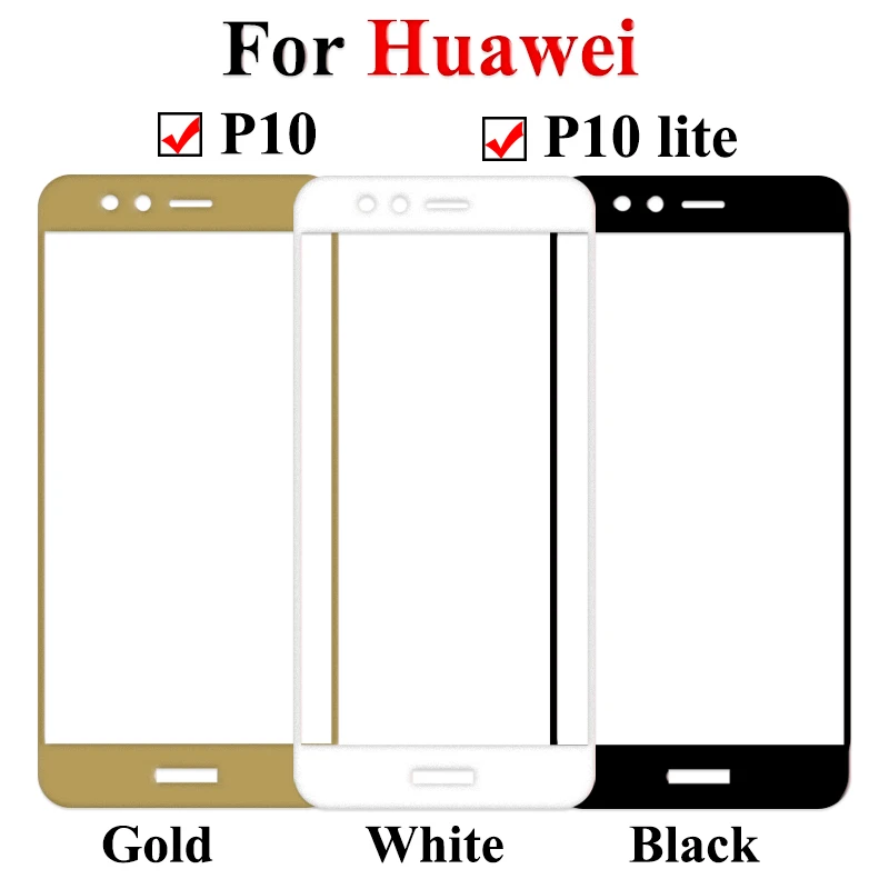 Защитное стекло 9H для Huawei P10 Lite Plus закаленное P10lite P10Plus p10 p 10 lite Защитная пленка