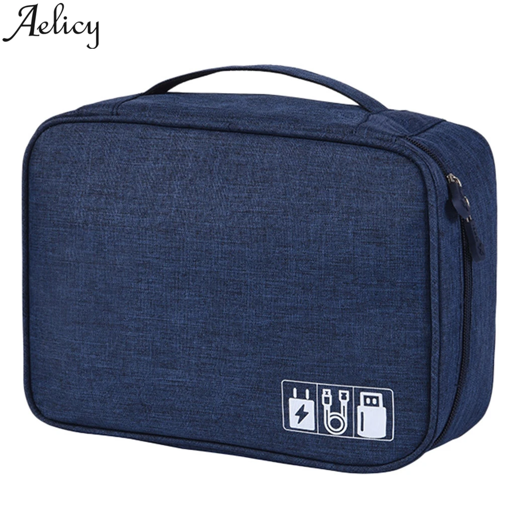 RD Aelicy модная многофункциональная цифровая посылка, Электронная сумка, женская сумка для телефона, большая дорожная сумка для хранения, сумка-Органайзер - Цвет: RD