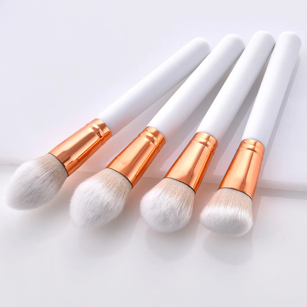 7pcs/set Eyebrows Eyelashes Makeup Brushes Set Foundation Powder Brush Eyeshadow Eyeliner Lip Make Up brochas maquillaje |