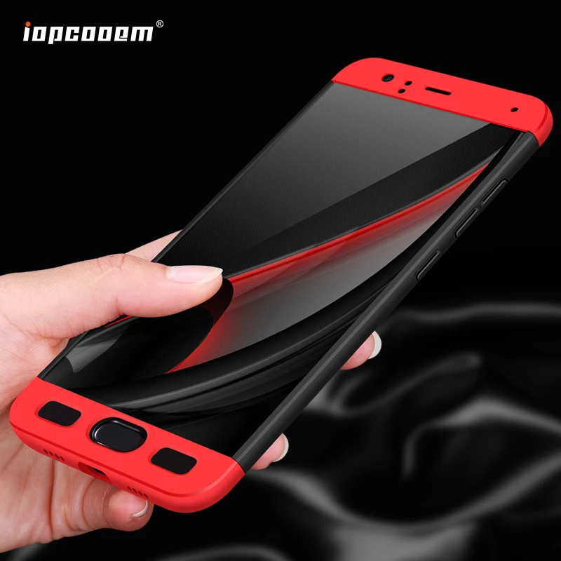 Чехол для xiaomi mi 6 роскошный чехол mi6 3 в 1 360 дюймов полный корпус Жесткий чехлы