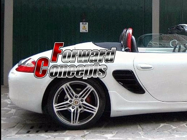 

For Carbon Fiber 986 Boxster To 987 Style Side Air Vents 1 Pair