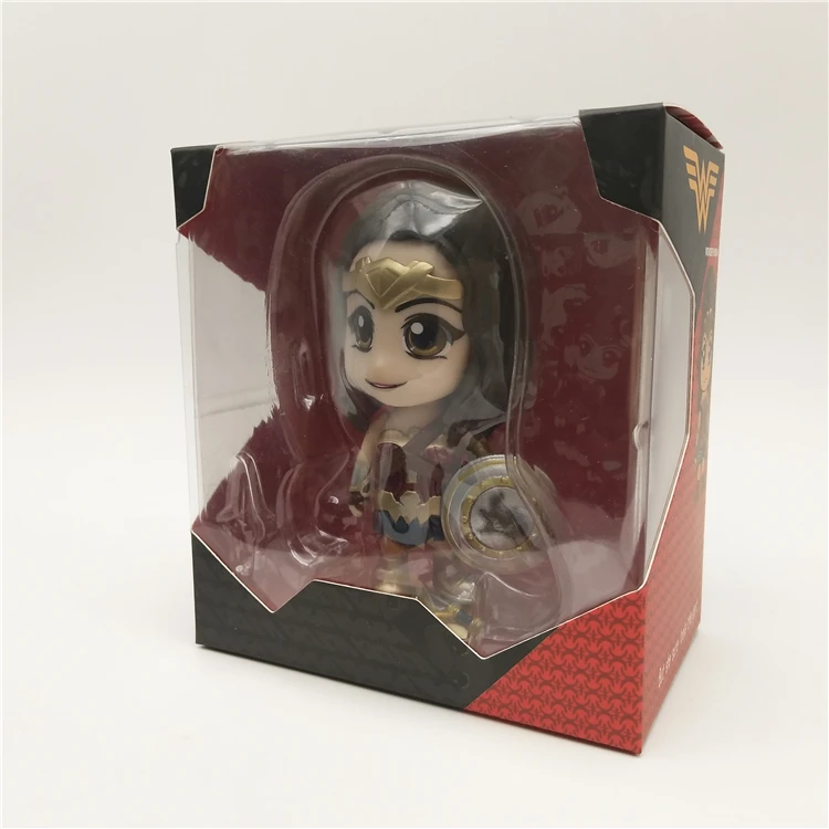 Косплэй Игрушки для маленьких детей Wonder Woman ПВХ В версии рисунках модель из