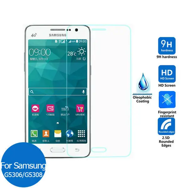 2 шт Для samsung GALAXY Grand Prime Закаленное стекло протектор экрана 9h защитная пленка на SM G530H G531H G531F SM-G530H SM-G531H