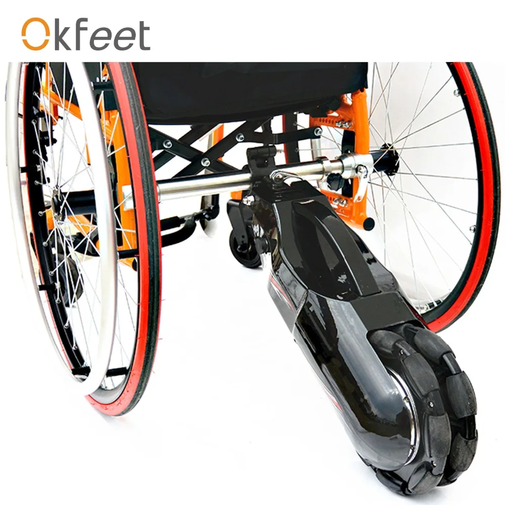 Okfeet 24V 250W 8 дюймов Шестерни мотор электрического инвалидного кресла литий batteryTractor DIY задний усилителем интеллигентая(ый) преобразования Ki