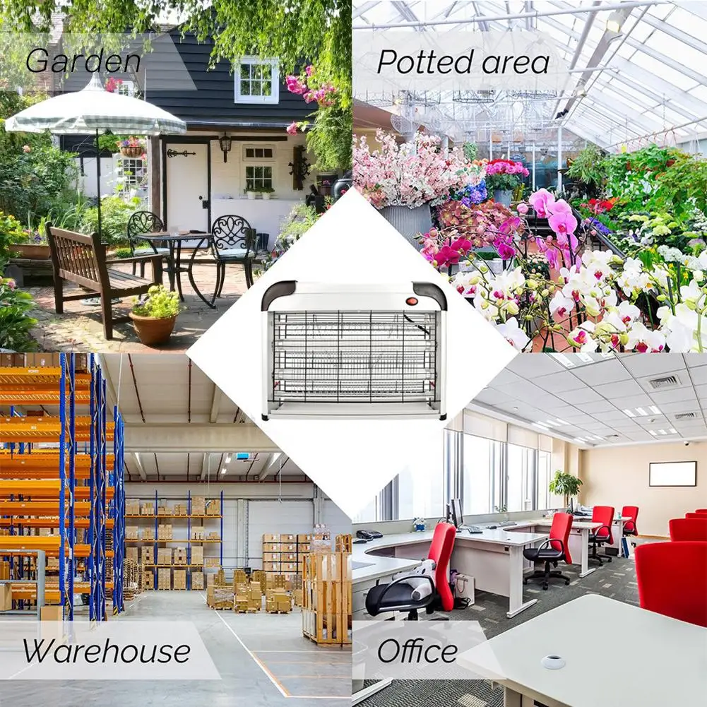 20 Вт комаров убийца лампы светодиодный светильник электрическая розетка