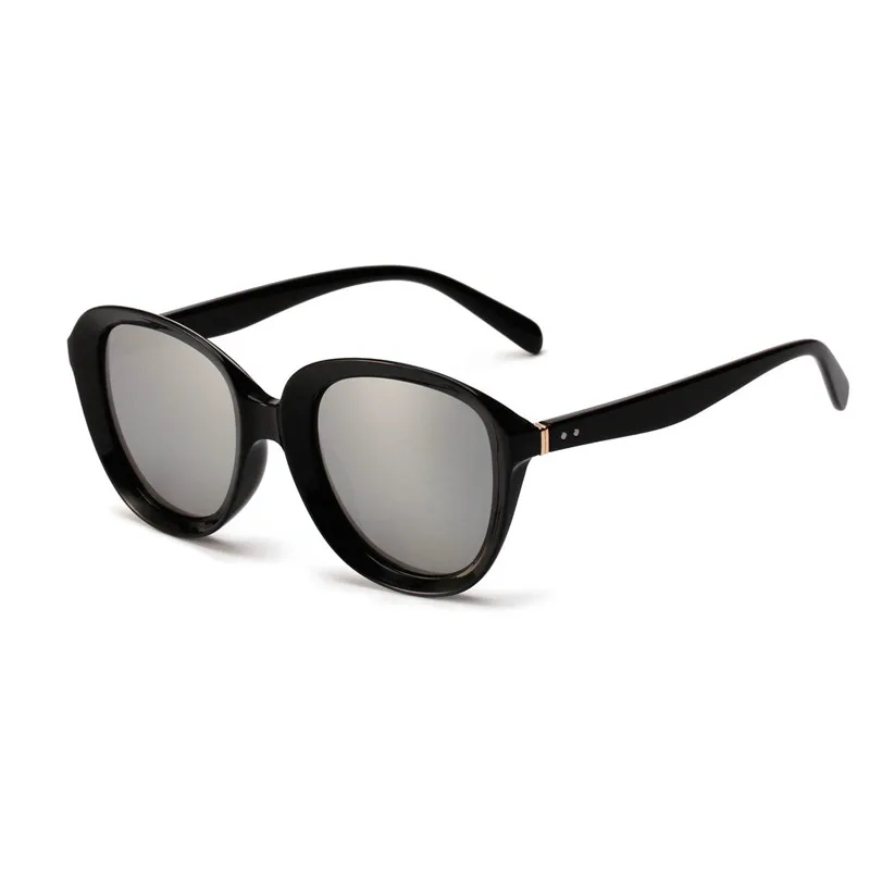 Солнцезащитные очки MINCL женские круглые брендовые солнечные большого размера