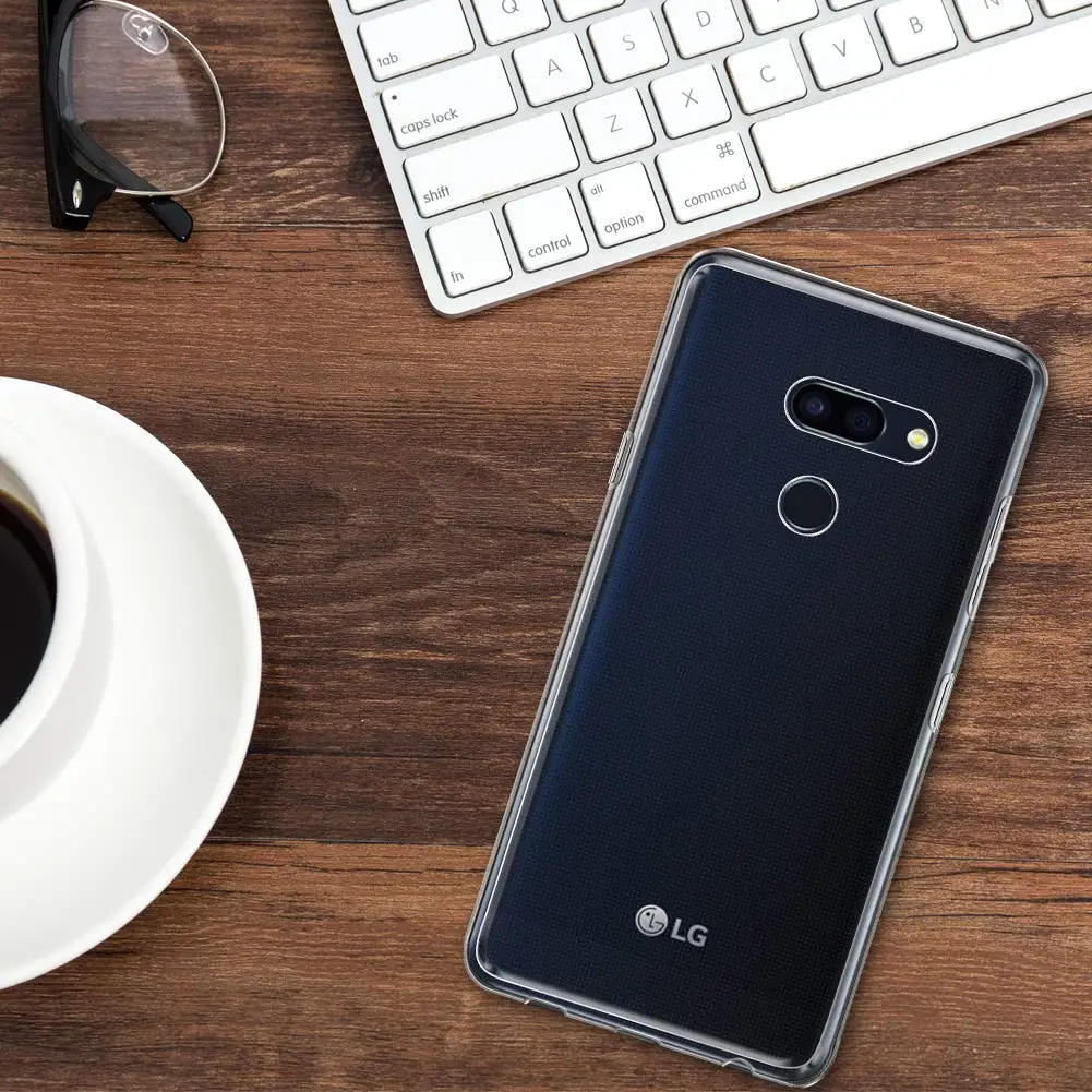 Чехол для LG G8 ThinQ TPU Силиконовый прочный прозрачный мягкий чехол защитный на