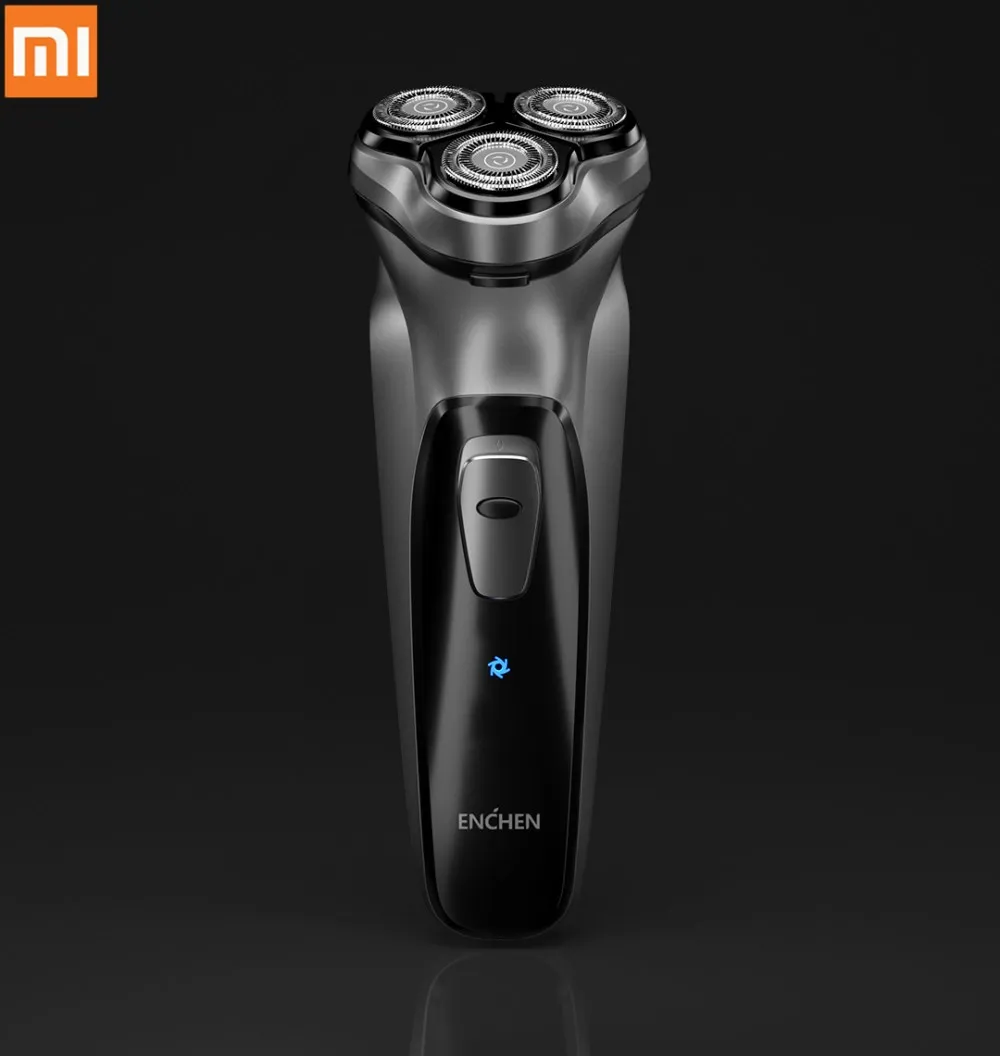 XIAOMI Mijia ENCHEN BlackStone 3D Электробритва Моющаяся перезаряжаемая бритва type-C для бритья бороды для мужчин