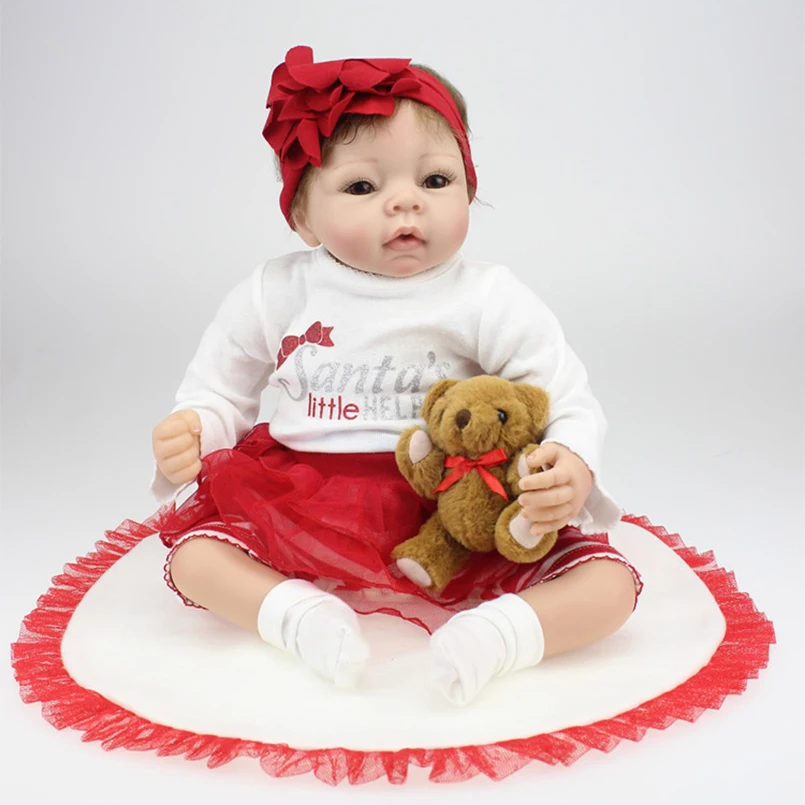 Моделирование baby Doll нетоксичного силикона детские фотографии Костюмы модель