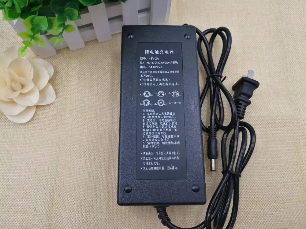 48V 2A 13S модификация велосипеда/Электрический/скутер литиевая батарея зарядное