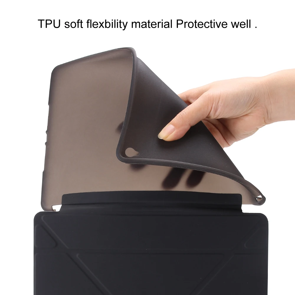 Умный чехол для Ipad Pro 10 5 Ультратонкий книжка из ПУ + ТПУ ipad 6 4 3 2 pro 9 7 Чехол iPad Mini 1