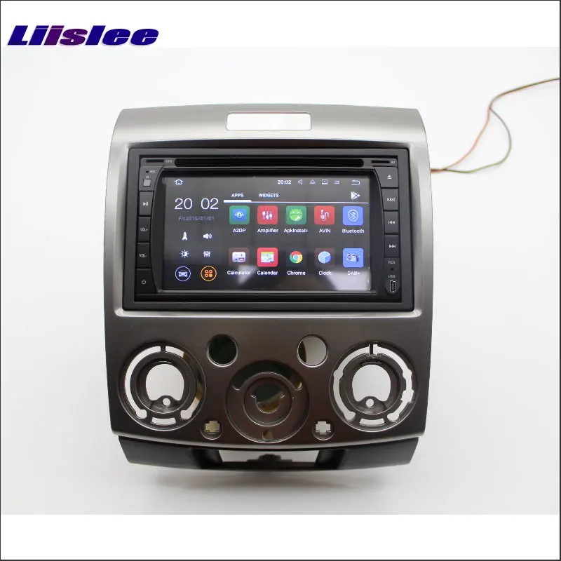 Liislee для Ford Ranger 2007~ 2012 Автомагнитола стерео Android APP NAV NAVI карта навигация Мультимедийная система W/O радио CD DVD плеер