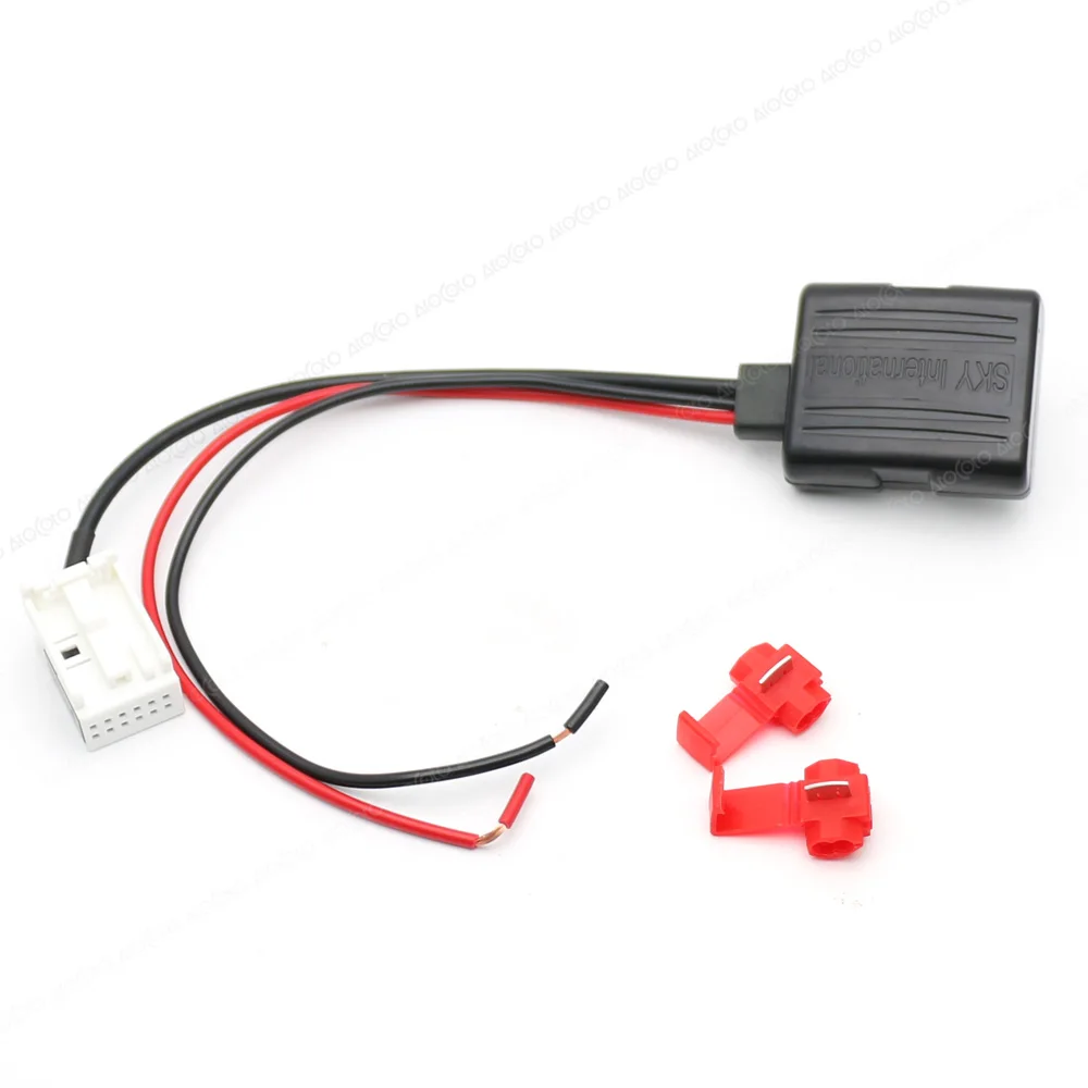 AtoCoto автомобиль Bluetooth Aux приемник адаптер 12 контактный кабель для BMW E60 E61 E63 E64 X3 Z4