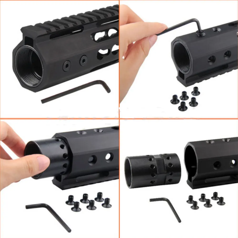 7 "9" 10 "12" 13 5 "15" AR15 Free Float Keymod Handguard Picatinny Rail для охоты Trail тактический