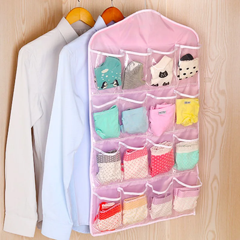 Прозрачная многогранная коробка для дома ящик хранения нижнего белья органайзер