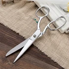 Белый портновские ножницы высокое качество швейные ножницы для резки, обитый тканью ножницы швейная Cut Ткань Инструменты для шитья