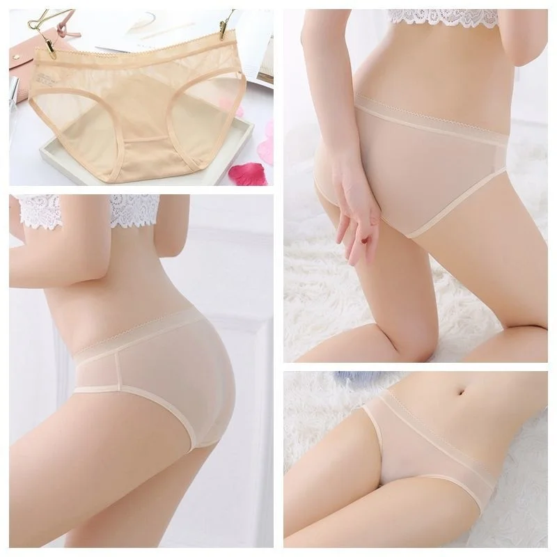3 шт. Дамское Сетчатое нижнее белье трусы трусики стринги Ropa Interior Femenina кружевные