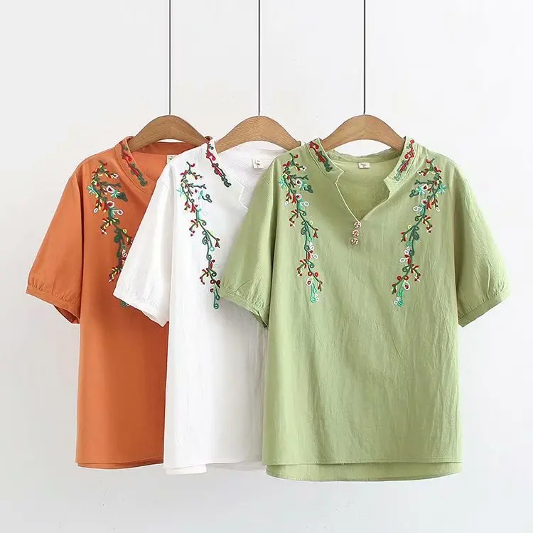 Лето 2019 Плюс Размер повседневные футболки женская одежда мода свободный хлопок