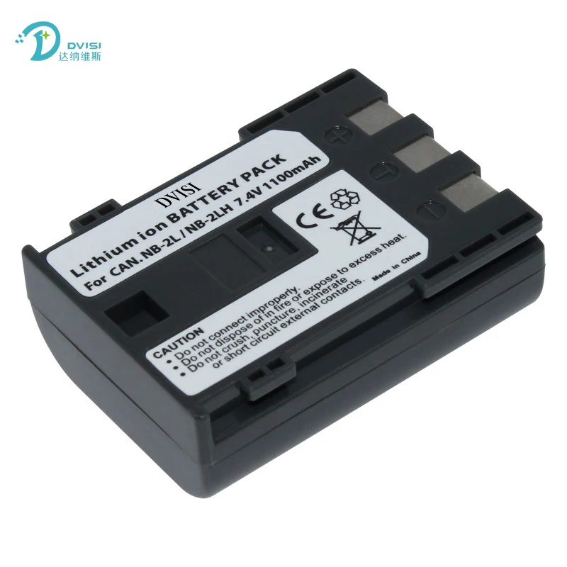 DVISI NB-2L NB 2L 7 4 в 1100 мАч литий-ионный аккумулятор для камеры Canon S30 S40 S45 S50 S60 S70 350D 400D G9 G7
