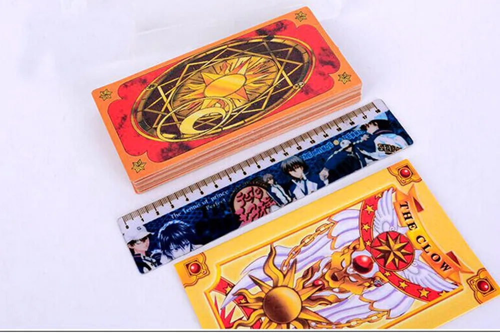 Vevefhuang Card Captor Sakura 52 шт. карты с розовый Клоу Волшебная книга комплект